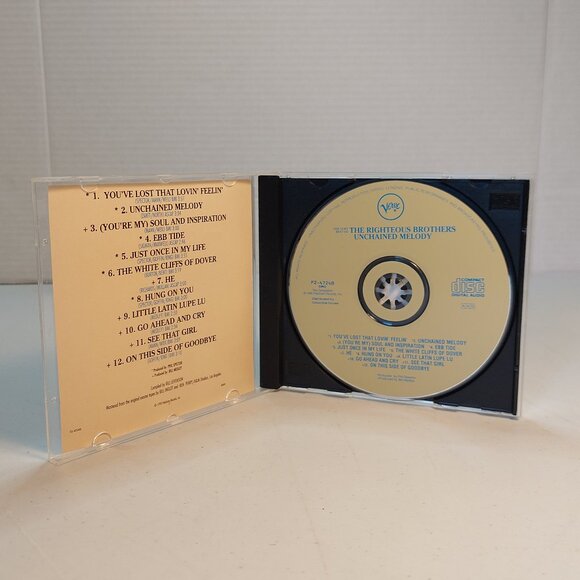 The Righteous Brothers ~ Unchained Melodies (Music CD, 1990) - Picture 2 of 3